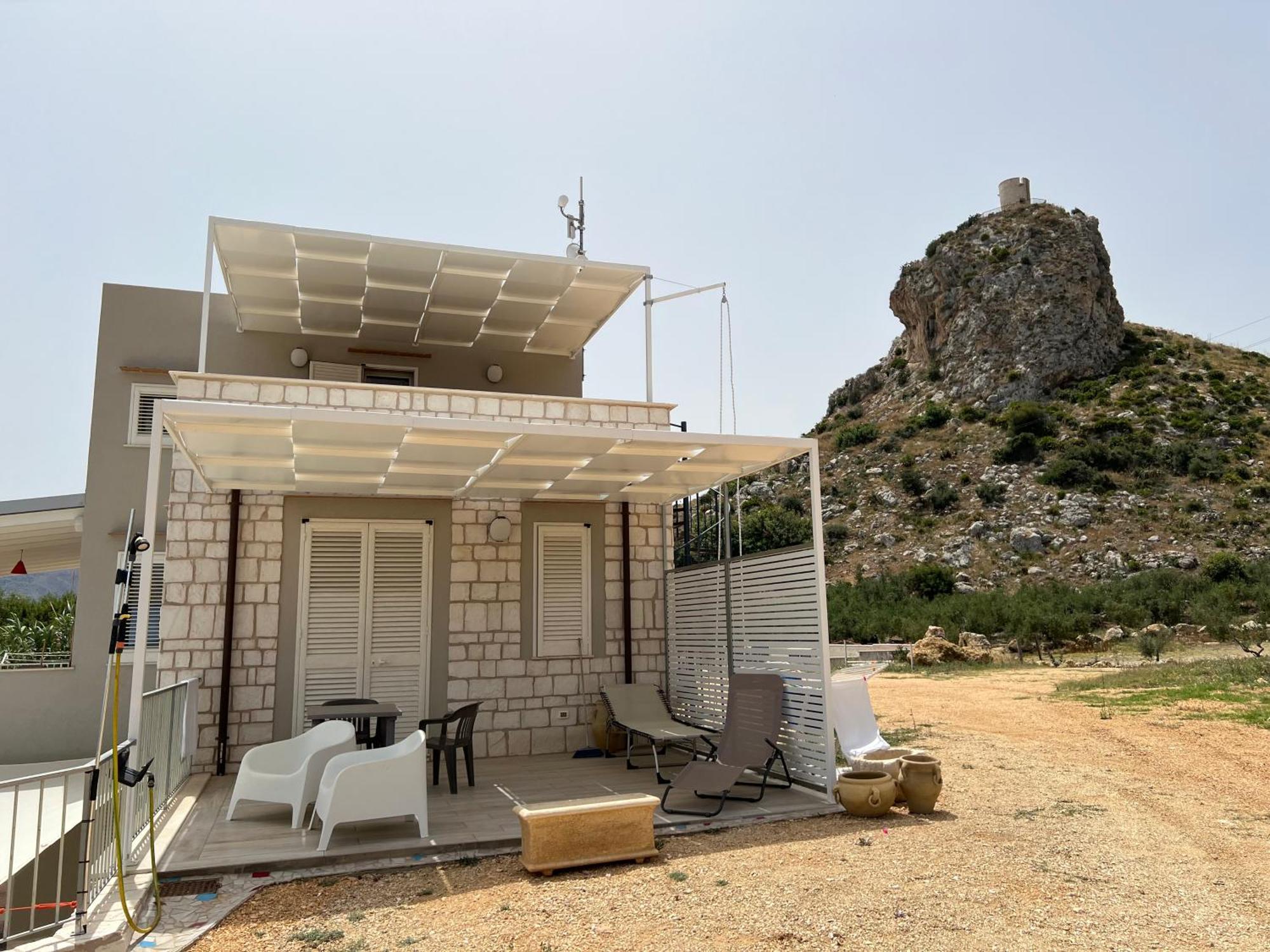 La Finestra Sul Mare Dello Zingaro Villa Scopello  Kültér fotó