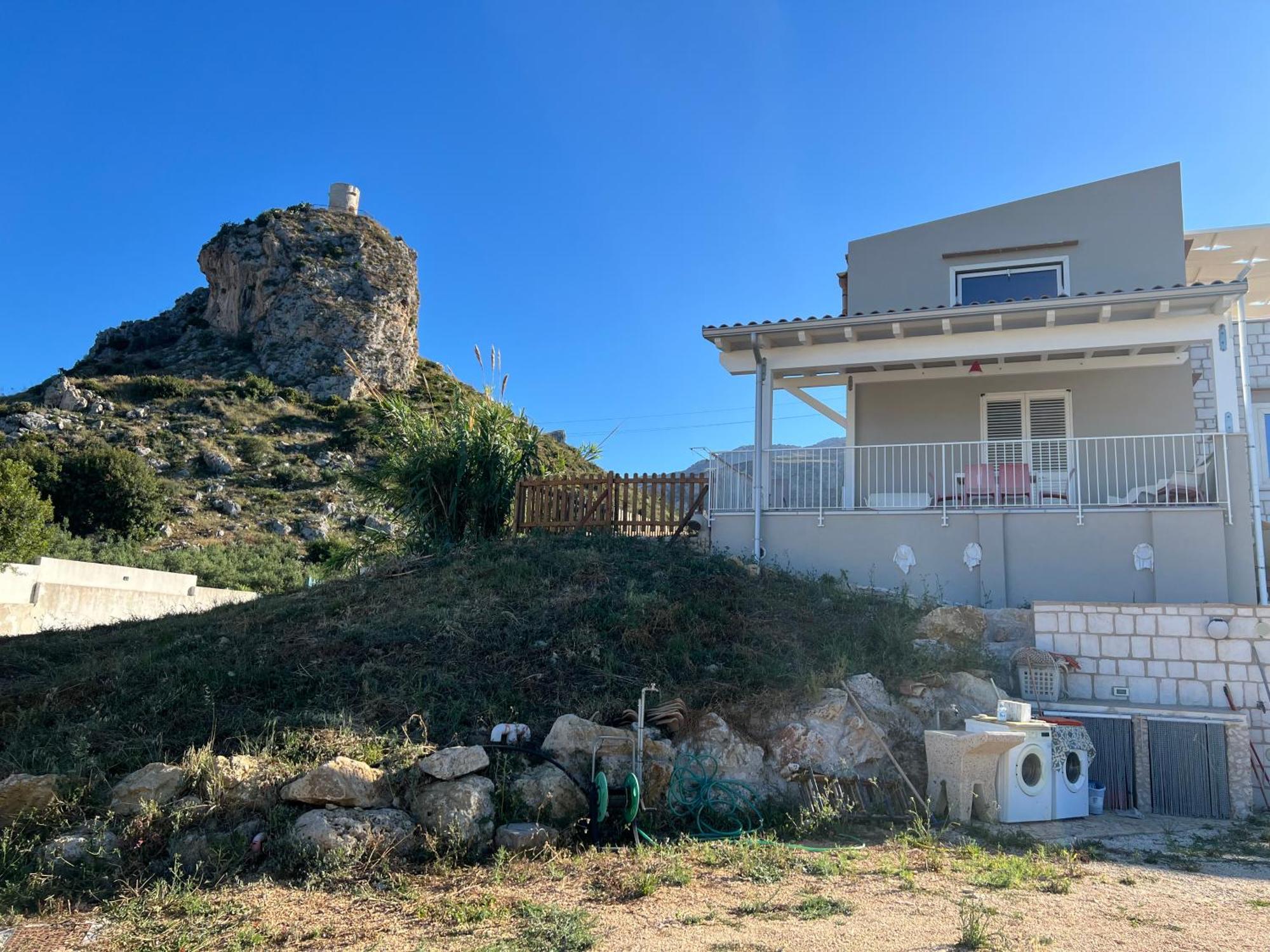 La Finestra Sul Mare Dello Zingaro Villa Scopello  Kültér fotó