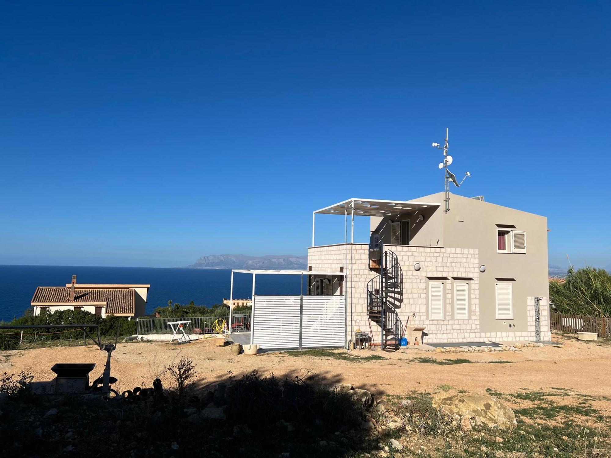 La Finestra Sul Mare Dello Zingaro Villa Scopello  Kültér fotó