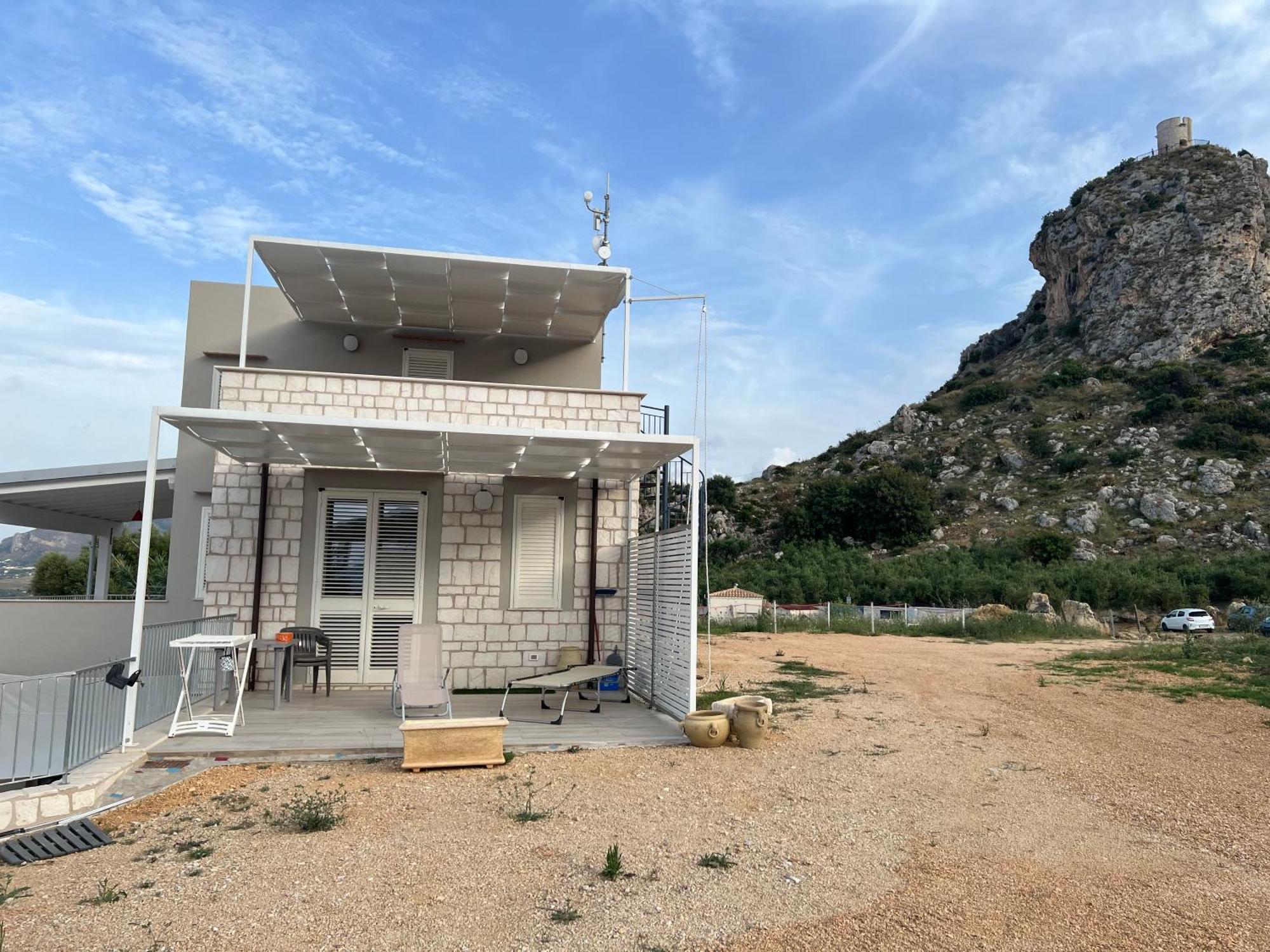 La Finestra Sul Mare Dello Zingaro Villa Scopello  Kültér fotó